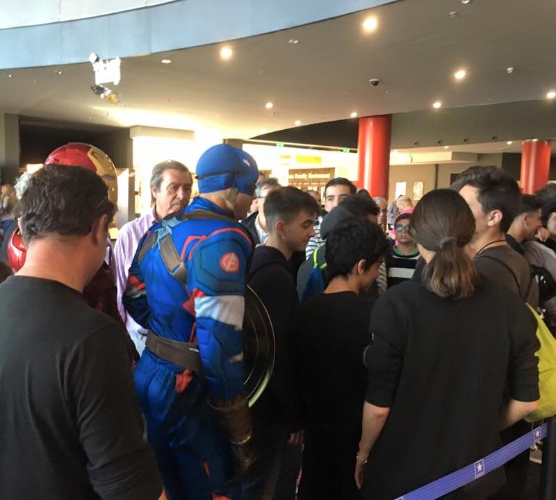 Estreno de cine Civil War (7)